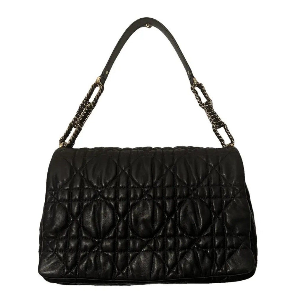 Dior Black Quilted Shoulder Bag
